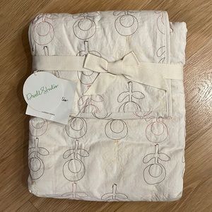 Dwell Studio baby girl hooded towel. Great for baby gift. New with Tags.